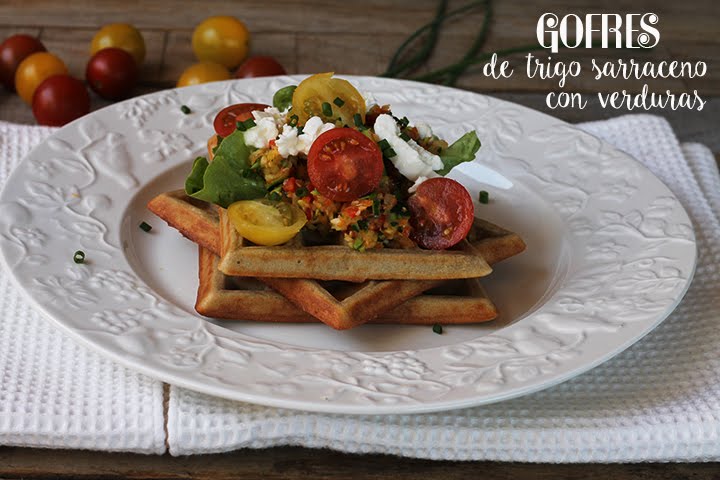 GOURRES OF WHEAT SARRACENO WITH VEGETABLES
